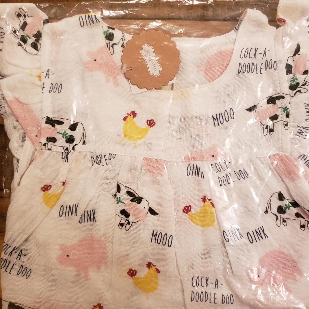 3T Mud Pie Muslin Dress